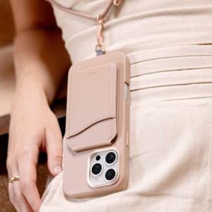 UNIQ Coehl Muse Apple iPhone 16 Pro 6.3" dėklas Magnetic Charging dusty nude - Image 9
