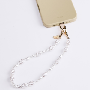 UNIQ Coehl Perla Handstrap universal phone strap for hand baltos spalvos/baltos spalvos pearl - Image 3