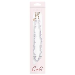 UNIQ Coehl Perla Handstrap universal phone strap for hand baltos spalvos/baltos spalvos pearl - Image 7