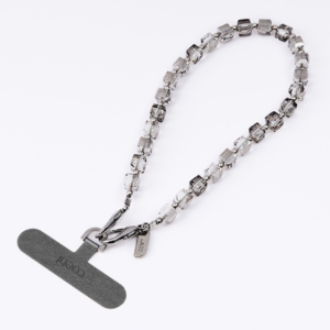 UNIQ Coehl Candy Gem Handstrap universal phone strap for hand sidabro spalvos/sidabro spalvos spar - Image 3