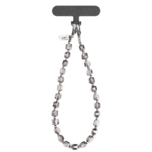 UNIQ Coehl Candy Gem Handstrap universal phone strap for hand sidabro spalvos/sidabro spalvos spar