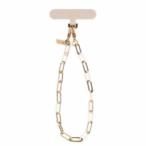UNIQ Coehl GoldiLocks Handstrap universal phone strap for hand aukso spalvos/champagne aukso spalvos
