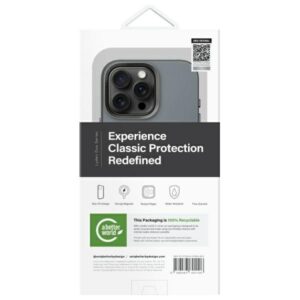 UNIQ dėklas Lyden DS Apple iPhone 16 Pro 6.3" Magclick Charging washed blue-juodos spalvos - Image 7