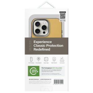 UNIQ dėklas Lyden DS Apple iPhone 16 Pro 6.3" Magclick Charging yellow-pilkos spalvos - Image 7