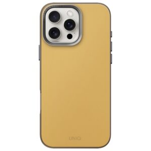 UNIQ dėklas Lyden DS Apple iPhone 16 Pro 6.3" Magclick Charging yellow-pilkos spalvos - Image 2