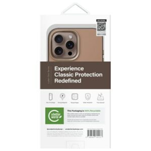 UNIQ dėklas Lyden DS Apple iPhone 16 Pro Max 6.9" Magclick Charging rudos spalvos-flint pilkos spalvos - Image 7