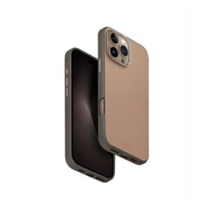 UNIQ dėklas Lyden DS Apple iPhone 16 Pro Max 6.9" Magclick Charging rudos spalvos-flint pilkos spalvos - Image 1