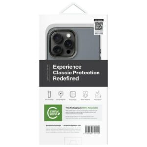 UNIQ dėklas Lyden DS Apple iPhone 16 Pro Max 6.9" Magclick Charging washed blue-juodos spalvos - Image 7