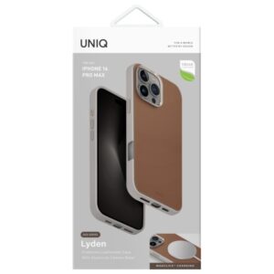 UNIQ dėklas Lyden DS Apple iPhone 16 Pro Max 6.9" Magclick Charging carmel-ivory - Image 6