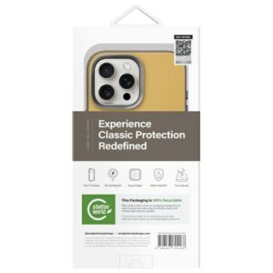 UNIQ dėklas Lyden DS Apple iPhone 16 Pro Max 6.9" Magclick Charging yellow-pilkos spalvos - Image 7