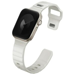 UNIQ Band Stride SE Apple Watch 42/41/40mm FKM Rubber apyrankė lume - Image 3