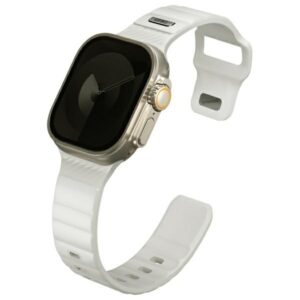 UNIQ Band Stride SE Apple Watch 49/46/45/44mm FKM Rubber apyrankė lume - Image 3