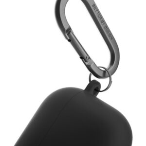 UNIQ dėklas Nexo AirPods 4 + Ear Hooks Silicone juodos spalvos - Image 7