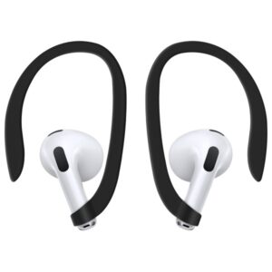 UNIQ dėklas Nexo AirPods 4 + Ear Hooks Silicone volt oranžinės spalvos - Image 7