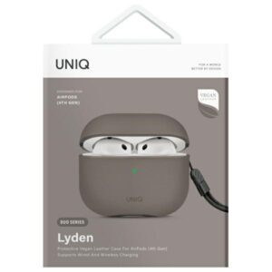 UNIQ dėklas Lyden DS AirPods 4 flint pilkos spalvos - Image 3