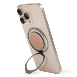 UNIQ Gripfit 360 Magnetic Mount&Kickstand Magnetic Holder blush rožinės spalvos