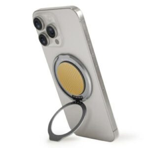 UNIQ Gripfit 360 Magnetic Mount & Kickstand Magnetic Holder canary yellow