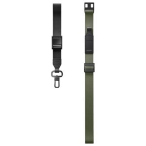 UNIQ Vista Universal phone lanyard 2in1 forest juodos spalvos - Image 2