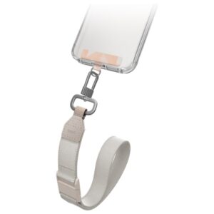 UNIQ Vista Universal phone lanyard 2in1 peach beige - Image 3