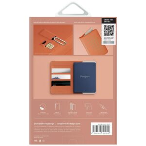 Passport Dėklas UNIQ Belmont RFID terracotta ivory - Image 7