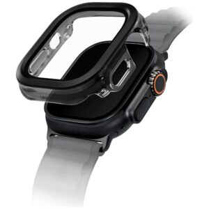 Dėklas UNIQ Voute for Apple Watch Ultra 49mm tempered glass black - Image 1