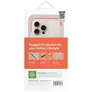 Dėklas UNIQ Combat Active Apple iPhone 16 Pro Magclick Charging orange - Image 6