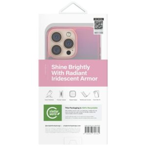Dėklas UNIQ Iridescia Apple iPhone 16 Pro Max Magclick Charging rožinės spalvos prism - Image 5