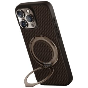 Dėklas UNIQ Keva Air Apple iPhone 16 Pro Max Magclick Charging GripFit rudos spalvos - Image 2