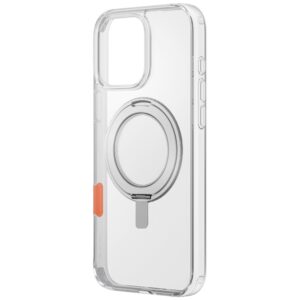 Dėklas UNIQ Swivix Apple iPhone 16 Pro Max 360 Rotating Kickstand skaidrus - Image 3