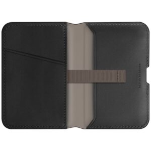 Magnetic RFID wallet UNIQ Lyden DS stand phone juodos spalvos - Image 2