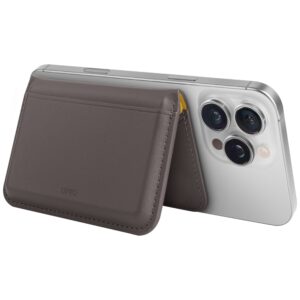 Magnetic RFID wallet UNIQ Lyden DS stand phone gray - Image 3