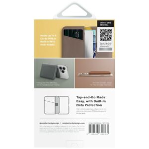 Magnetic RFID wallet UNIQ Lyden DS stand phone gray - Image 5