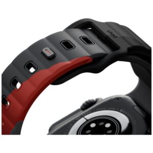 apyrankė UNIQ Stride De Rubber for Apple Watch 49/46/45/44mm charcoal - Image 2