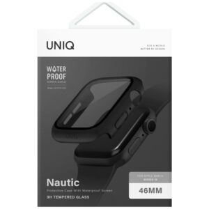 Dėklas UNIQ Nautic Apple Watch 46mm juodos spalvos - Image 7