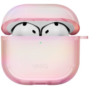 Dėklas UNIQ Iridescia skirtas AirPods 4 Hang Dėklas rožinės spalvos prism - Image 2