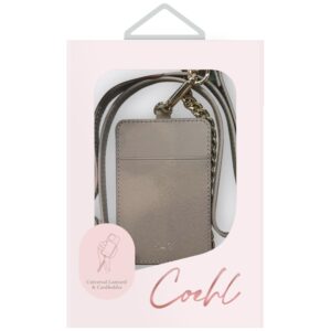 Universal 3-in-1 phone lanyard UNIQ Coehl Caryne with card wallet pebble - Image 3
