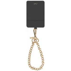 Universal 3-in-1 phone lanyard UNIQ Coehl Caryne with card wallet ebony - Image 2