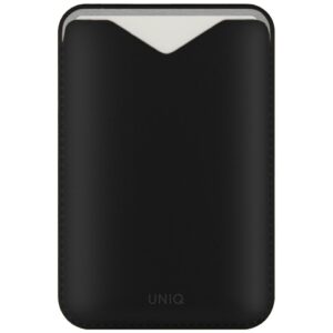 Magnetic wallet UNIQ Lyden Evo stand phone juodos spalvos