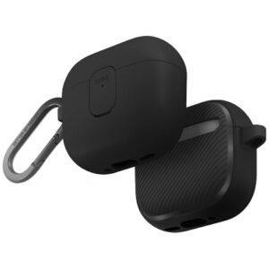 Dėklas UNIQ Clyde skirtas AirPods 4 Lock Dėklas juodos spalvos - Image 1
