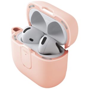 Dėklas UNIQ Clyde skirtas AirPods 4 Lock Dėklas rožinės spalvos - Image 2