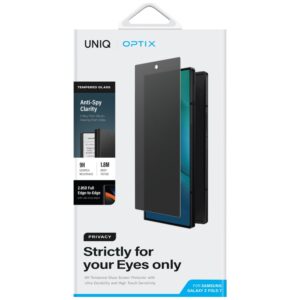 UNIQ Optix Privacy privacy Apsauginis stiklas skirtas Samsung Galaxy Z Fold7 - Image 3