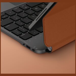 Dėklas UNIQ Venno Pro Magnetic Smart su klaviatūra skirtas Apple iPad Pro 11" M4 (2024) caramel - Image 5