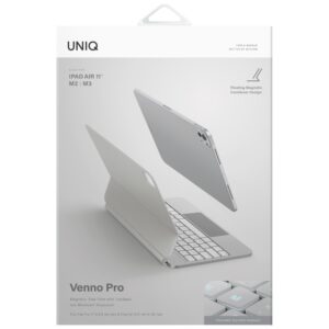 Dėklas UNIQ Venno Pro Magnetic Smart su klaviatūra skirtas Apple iPad Air 11" (2024/25) | Air 10.9" (2022/20) ca - Image 8
