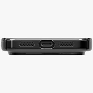 UNIQ Airsuit Dėklas Apple iPhone 17 Pro Magclick Charging juodos spalvos - Image 4