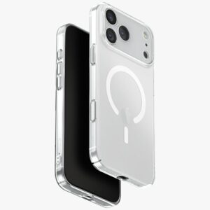 UNIQ Airsuit Dėklas Apple iPhone 17 Pro Max Magclick Charging skaidrus