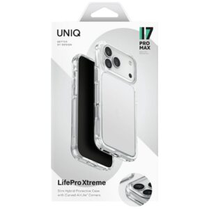 UNIQ Lifepro Xtreme Dėklas iPhone 17 Pro Max skaidrus - Image 6