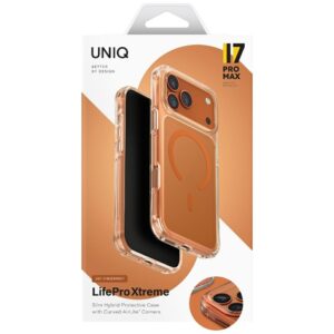 UNIQ LifePro Xtreme Dėklas Apple iPhone 17 Pro Max Magclick Charging Orange - Image 6