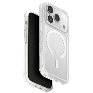 UNIQ Combat Dėklas iPhone 17 Pro Magclick Charging baltos spalvos