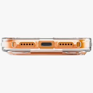 UNIQ Heldro Air Dėklas Apple iPhone 17 Pro Max Magclick Charging Orange - Image 4