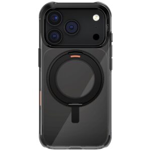 UNIQ Swivix Dėklas Apple iPhone 17 Pro 360 Rotating Kickstand juodos spalvos - Image 2